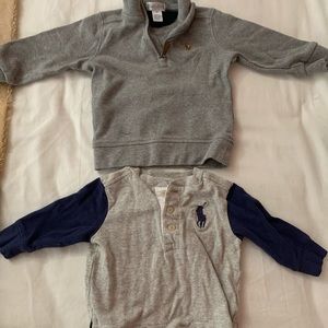 Polo bundle sweater for baby